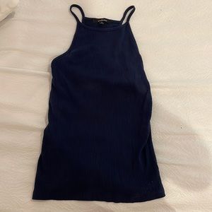 Ambiance | Navy Halter/Racerback Tank Top